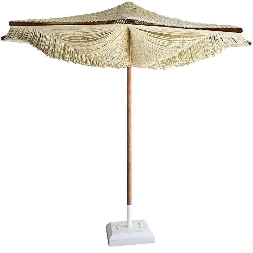 UMBRELLA ROPE OFF-WHITE SANTANA 265x265cm - Chora Mykonos