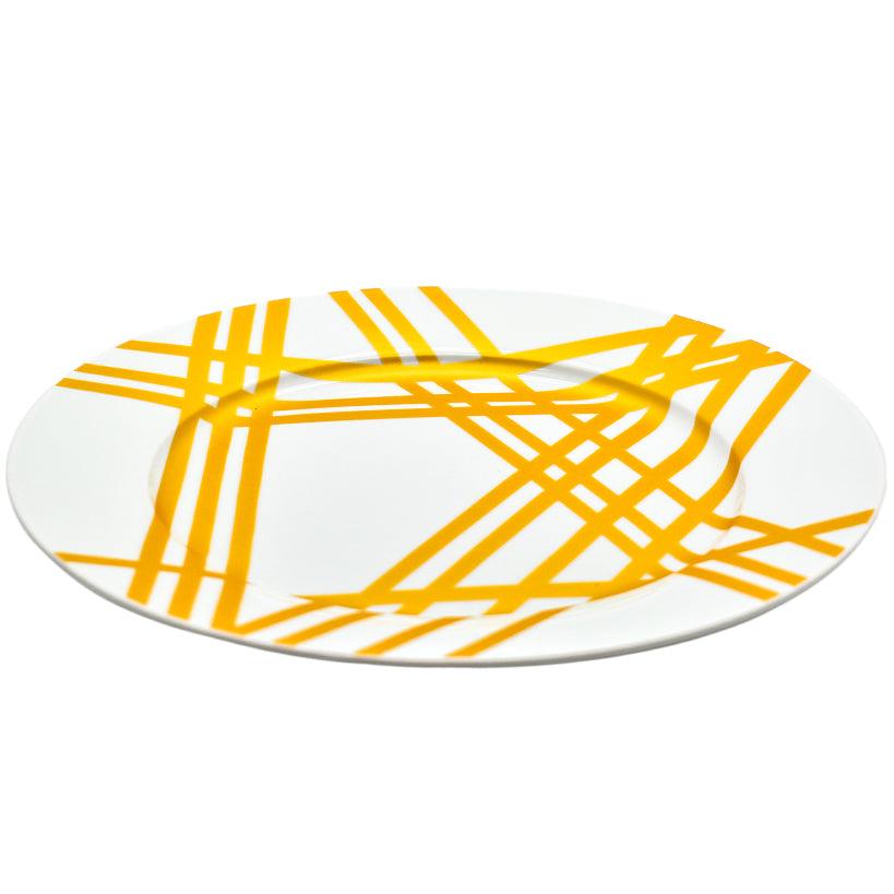 AURUM SOLIS PLATES SET OF 24 PIECES - Chora Mykonos