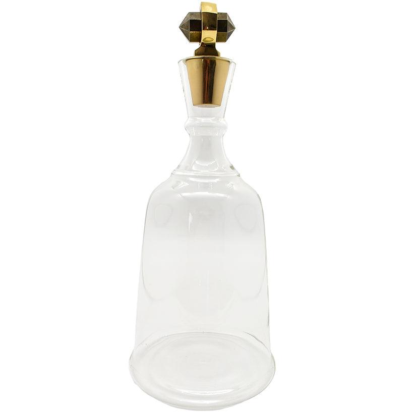 BOTTLE WITH BLACK PIRITE STOPPER - Chora Mykonos