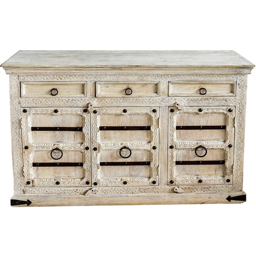 WOODEN BUFFET 151x44x98cm - Chora Mykonos