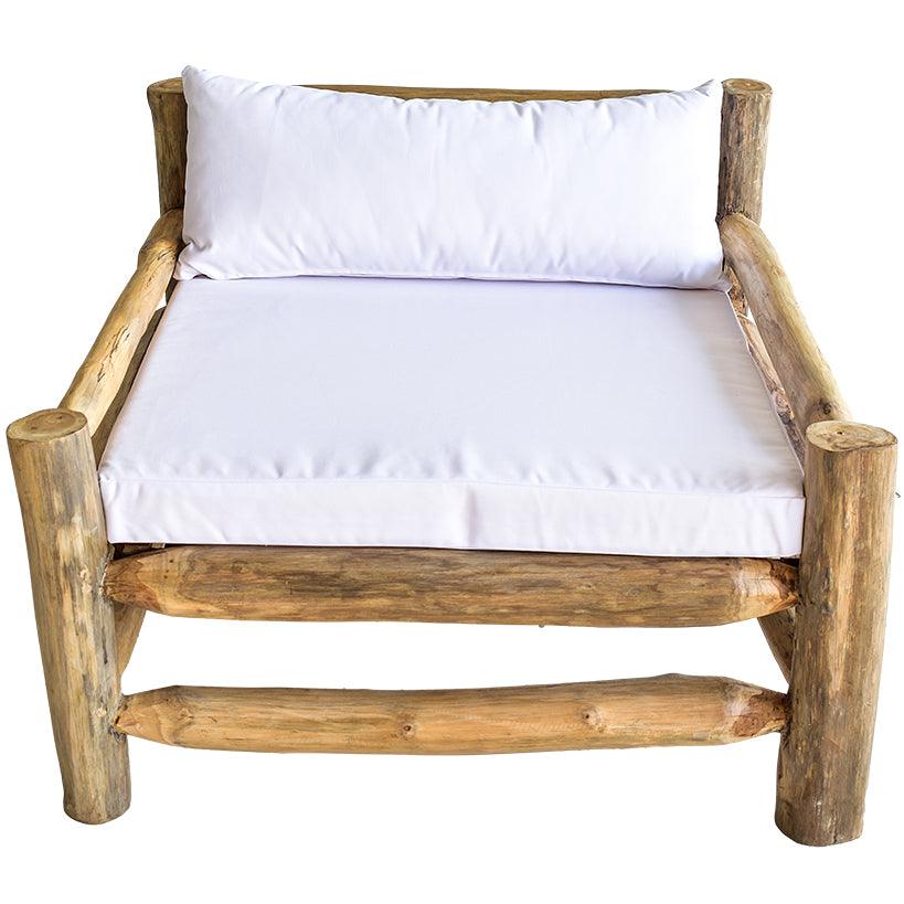 ARMCHAIR 100x100x80cm - Chora Mykonos