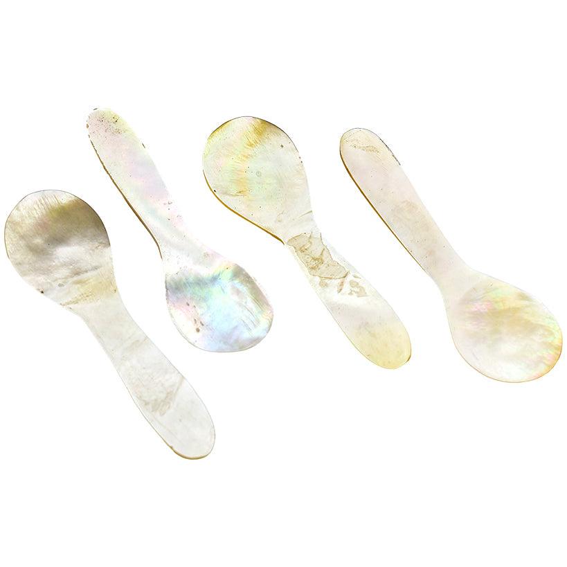 SPOON MOTHER OF PEARL SET OF 4 - Chora Mykonos