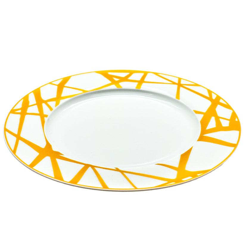 AURUM SOLIS PLATES SET OF 24 PIECES - Chora Mykonos