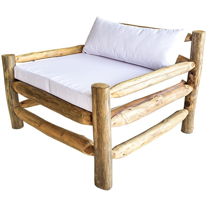 ARMCHAIR 100x100x80cm - Chora Mykonos
