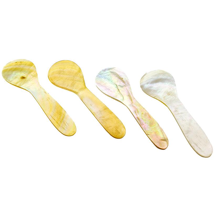 SPOON MOTHER OF PEARL SET OF 4 - Chora Mykonos