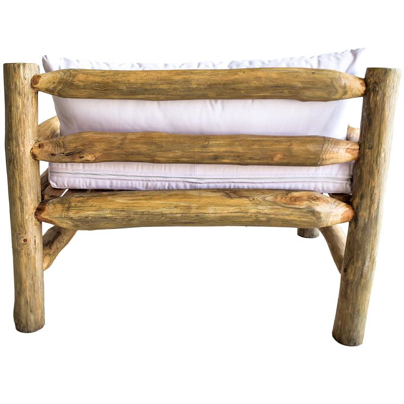 ARMCHAIR 100x100x80cm - Chora Mykonos