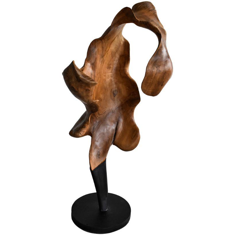 SCULPTURED WOOD NATURAL DECO - Chora Mykonos