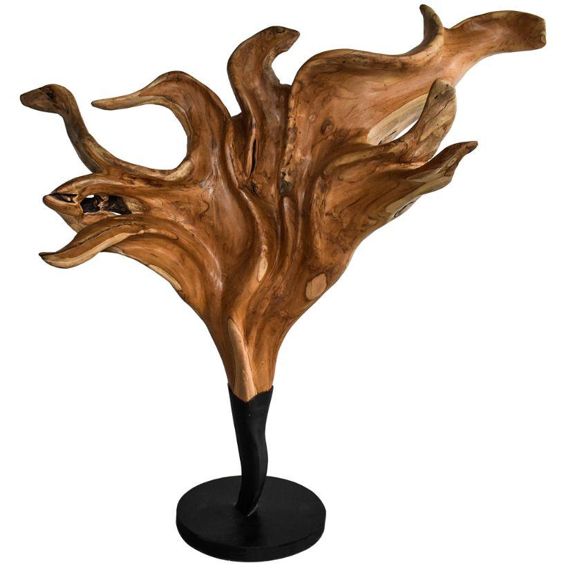 SCULPTURED WOOD NATURAL - Chora Mykonos