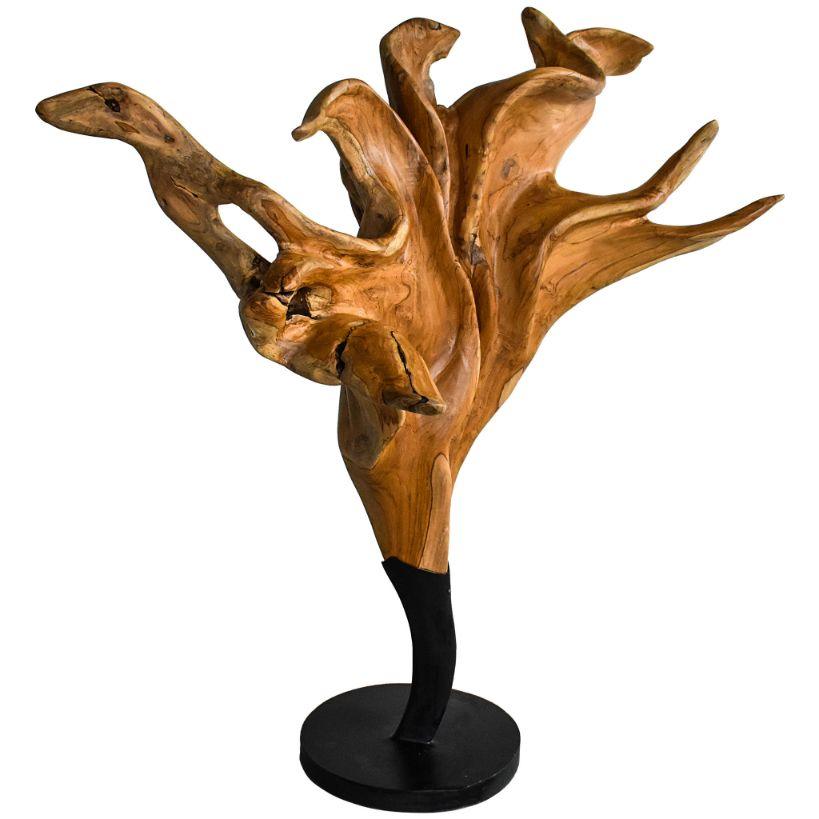 SCULPTURED WOOD NATURAL - Chora Mykonos