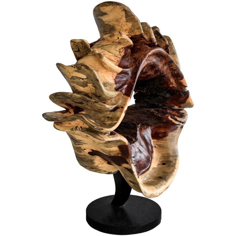 SCULPTURED WOOD NATURAL DECO - Chora Mykonos