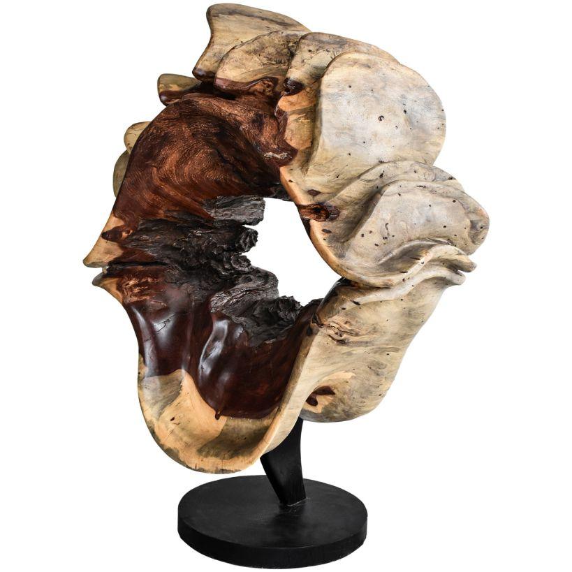 SCULPTURED WOOD NATURAL DECO - Chora Mykonos