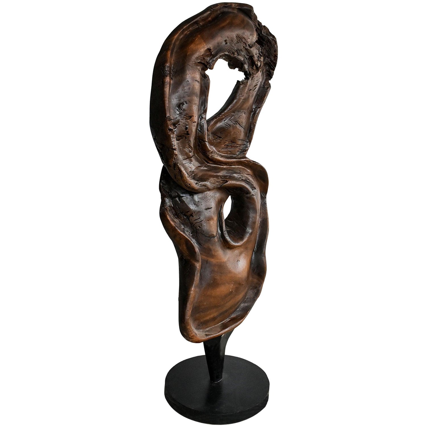 SCULPTURED WOOD BLECHED DECO - Chora Mykonos