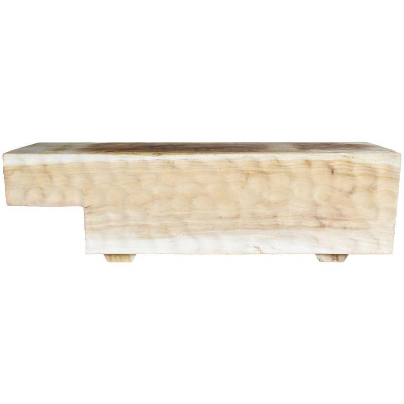 SUAR WOOD BLEACHED BENCH 150x40x46cm - Chora Mykonos