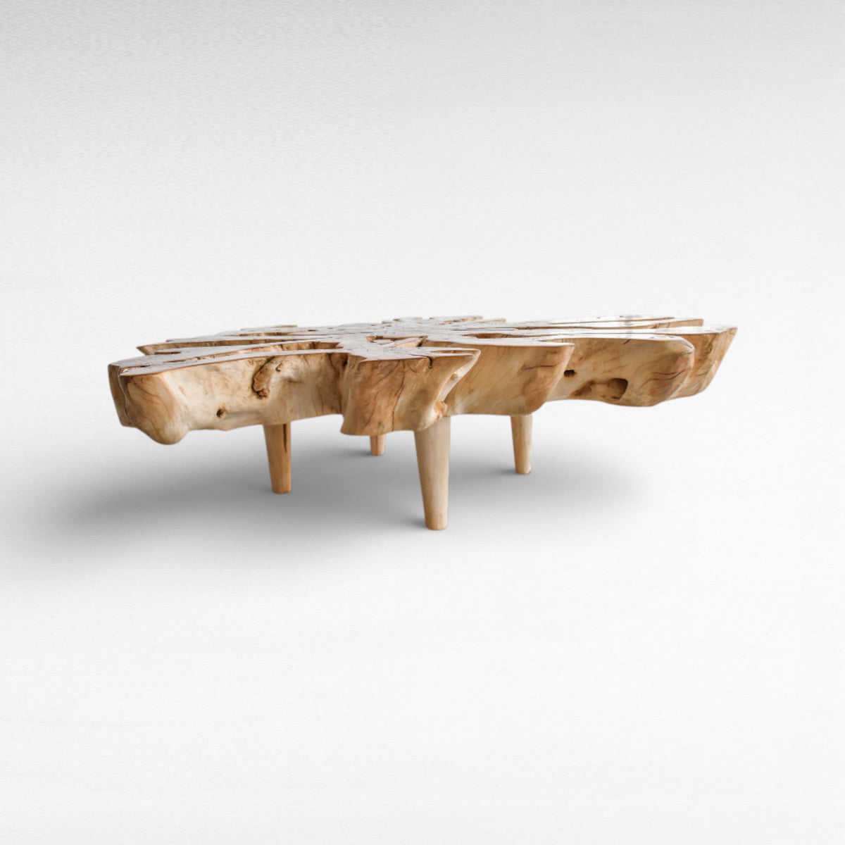 Lychee Wood Coffee Table W160 |D170  |H45 cm