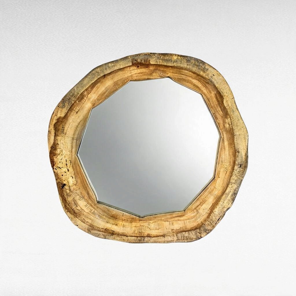 MIRROR BY SUAR BLEACHED WOOD
