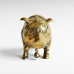 Gold Brass Piglet - Chora Barefoot Luxury Living