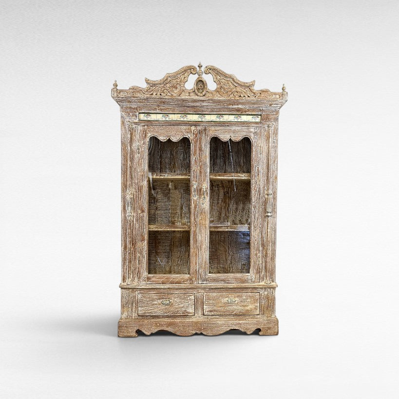 TEAK WOOD BUFFET W150 |D40 |H238 CM