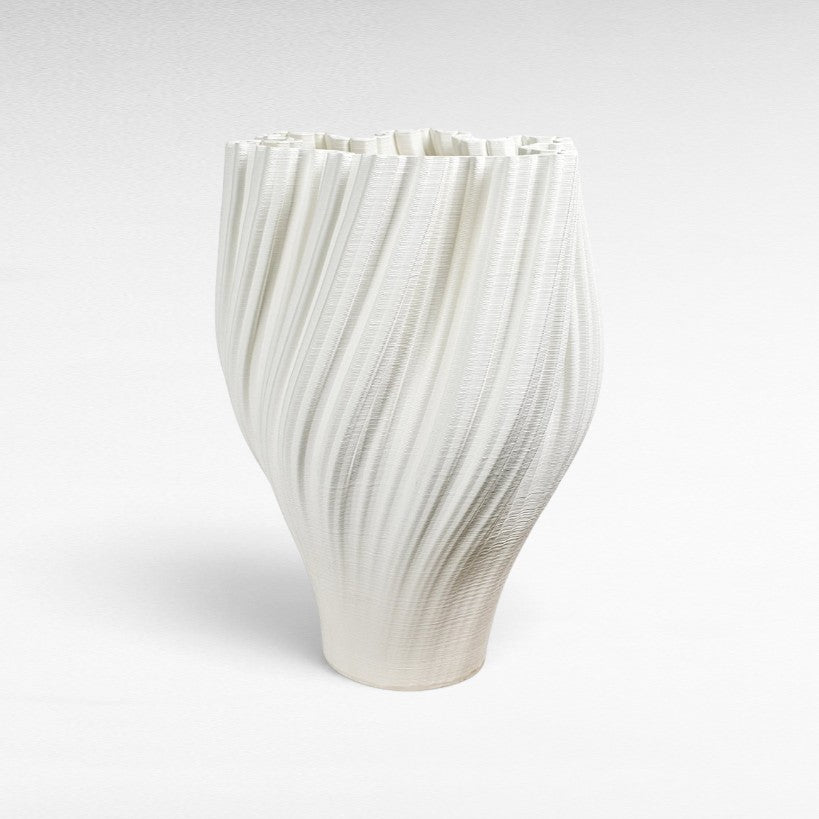 PLEATED VASE