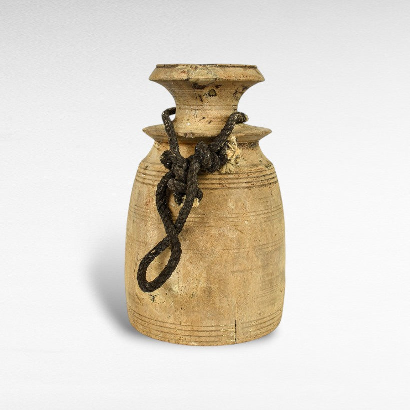 WOODEN POT LARGE