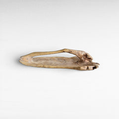 DECOR TRAY WOOD NATURAL 85x40x20cm - Chora Mykonos