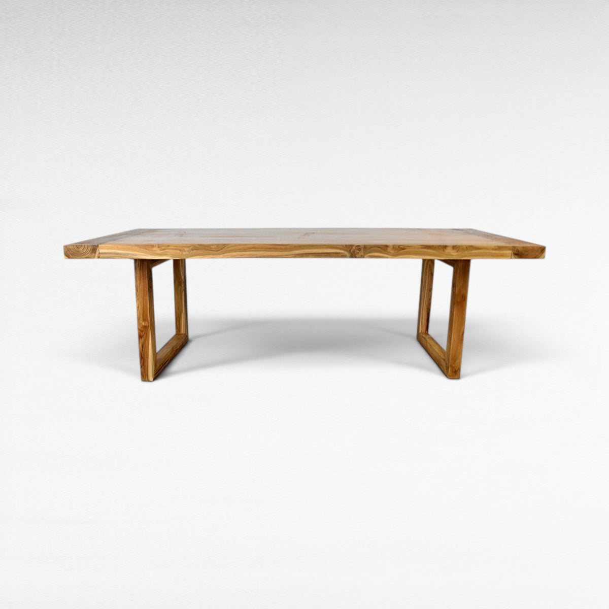 TEAK WOOD DINING TABLE L230 |W100 |H80 cm