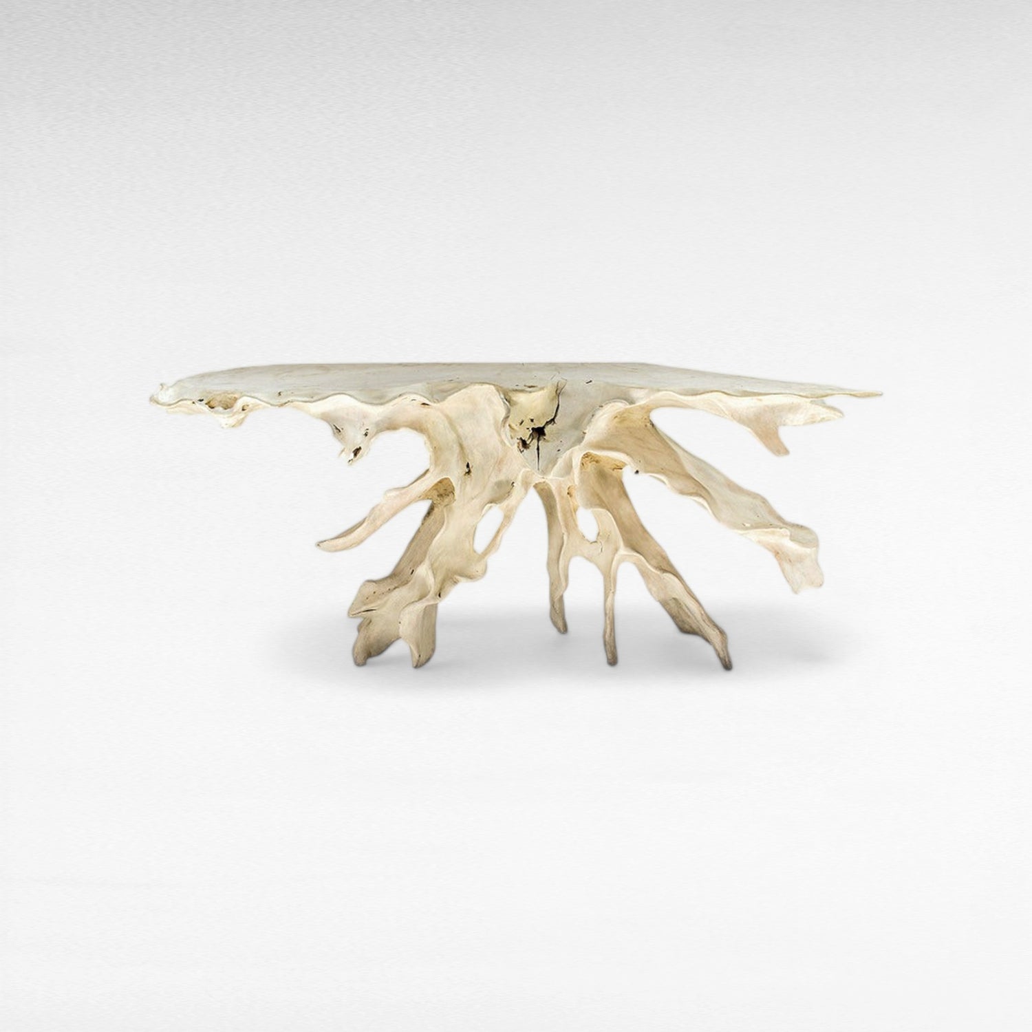 MAHOGANY WOOD BLEACHED COLOR W180 |D43 |H80 CM