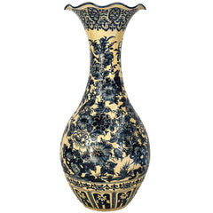 HANDMADE AND HANDPANTED VASE - Chora Mykonos