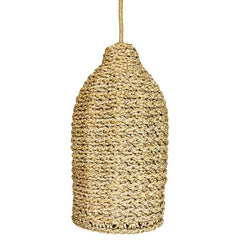 PENDANT LIGHT NATURAL ROPE - Chora Mykonos