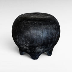 BLACK MANGO SIDE TABLE 55x55x60cm - Chora Mykonos