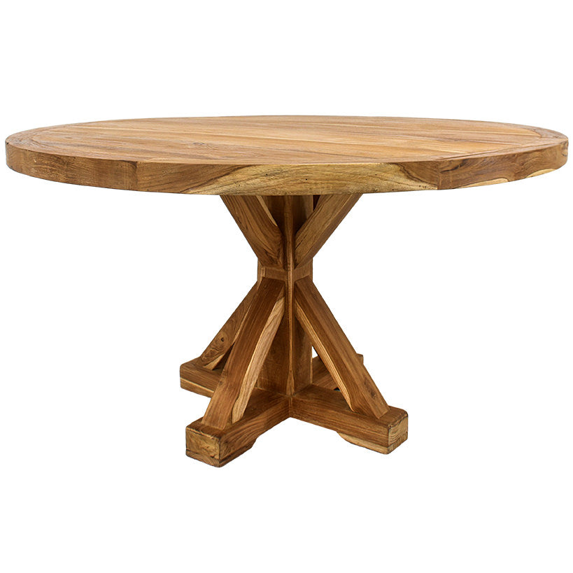 ROUND DINNING TABLE 140X76 CM