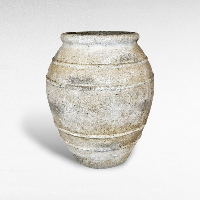 TERRACOTTA ANCIENT GREEK REPLICA PLANTER W60 |D60 |H50 CM