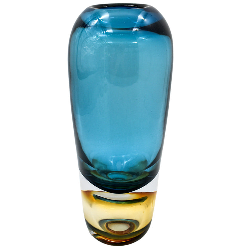 CRYSTAL BLUE VASE