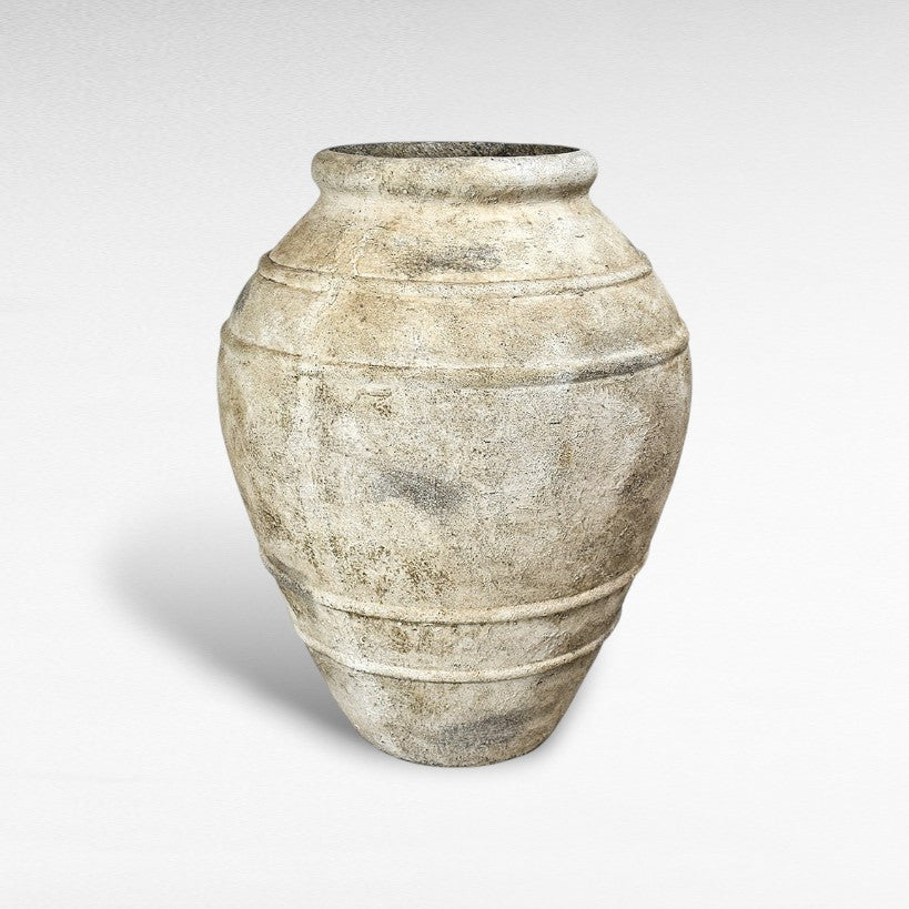 TERRACOTTA ANCIENT GREEK REPLICA PLANTER W60 |D60 |H80 CM