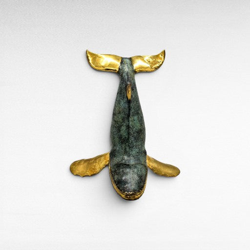 BRONZE WHALE LARGE