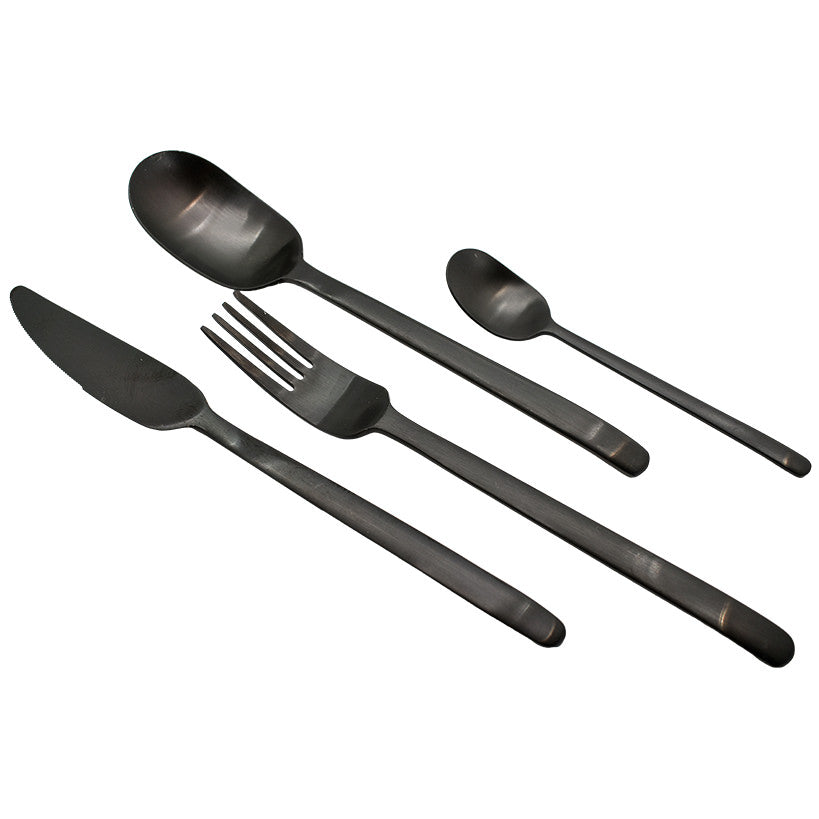 CURVES CUTLERY SET OF 24 PIECES FOR 6 GUESTS