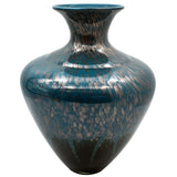 BLUE PATTERN AMPHORA VASE