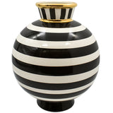 BLACK AND WHITE VASE