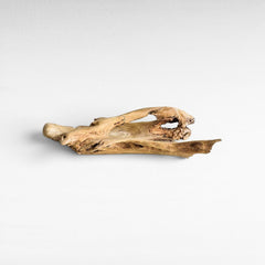 DECOR TRAY WOOD NATURAL 70x35x15cm - Chora Mykonos