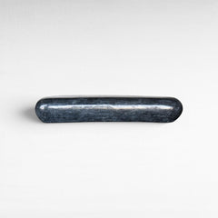 FIBER AND CEMENT DOWN TO EARTH BENCH BLACK - Chora Mykonos