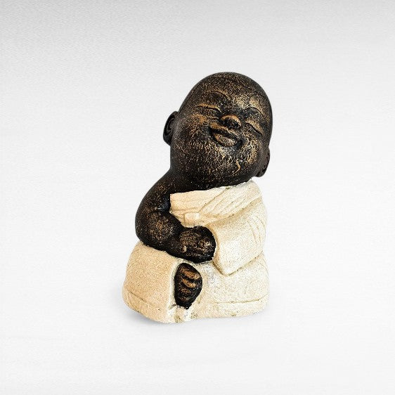 CLOSED EYES CHILD SHAOLIN H.20 CM - Chora Mykonos