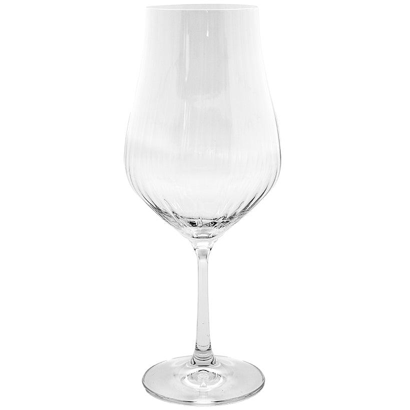 GLASS TRANSPARENT STEMMED WHITE WINE 550ml - Chora Mykonos