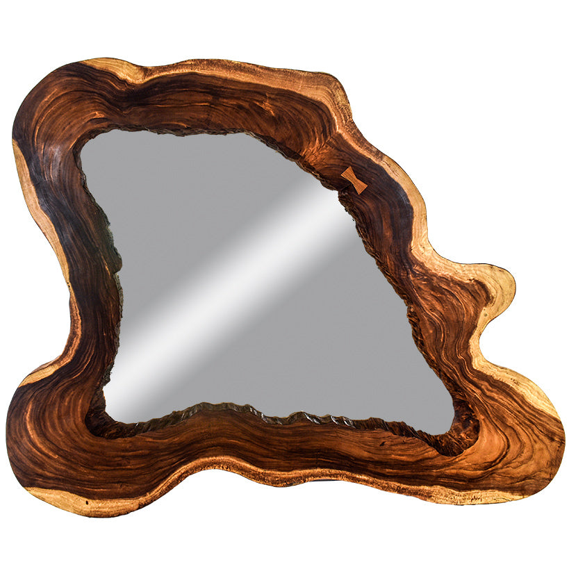 Teak Mirror – One-of-a-Kind Artistic Elegance