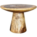 SUAR WOOD COFFEE TABLE 60x60x50cm - Chora Mykonos