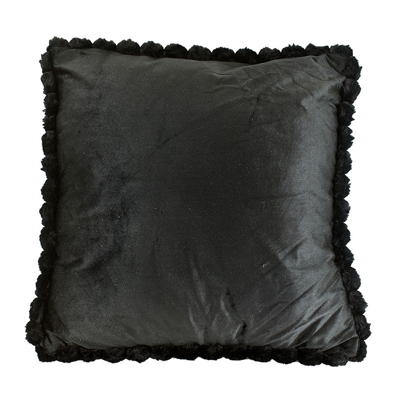 BLACK LUXURY PILLOW  42X42