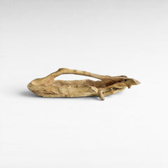 DECOR TRAY WOOD NATURAL 85x45x25cm - Chora Mykonos