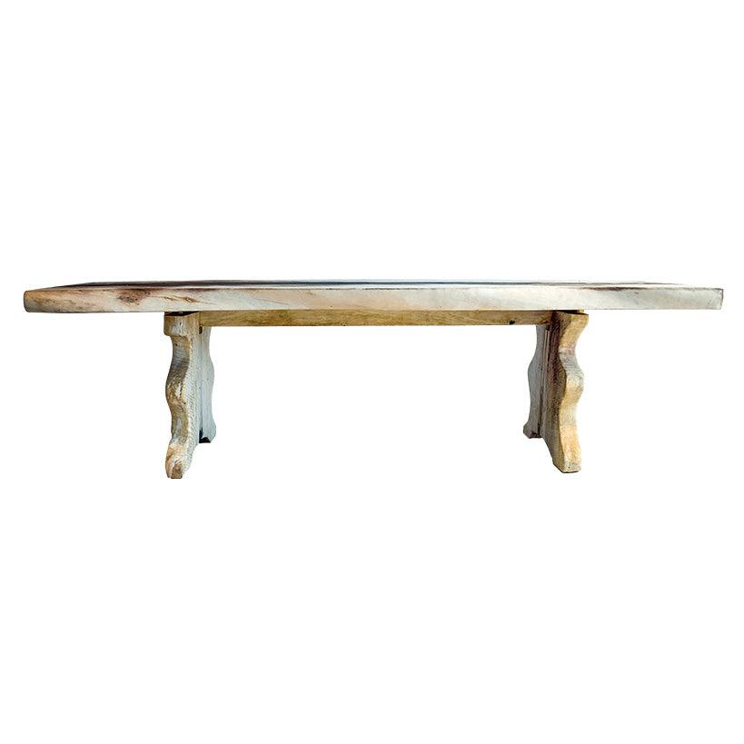 DINING TABLE BLEACHED 335x155x80cm - Chora Barefoot Luxury Living