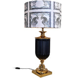 LION GLASS TABLE LAMP 46x46x86 CM - Chora Mykonos