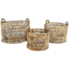 LAUNDRY BASKET SET OF 3 - Chora Mykonos