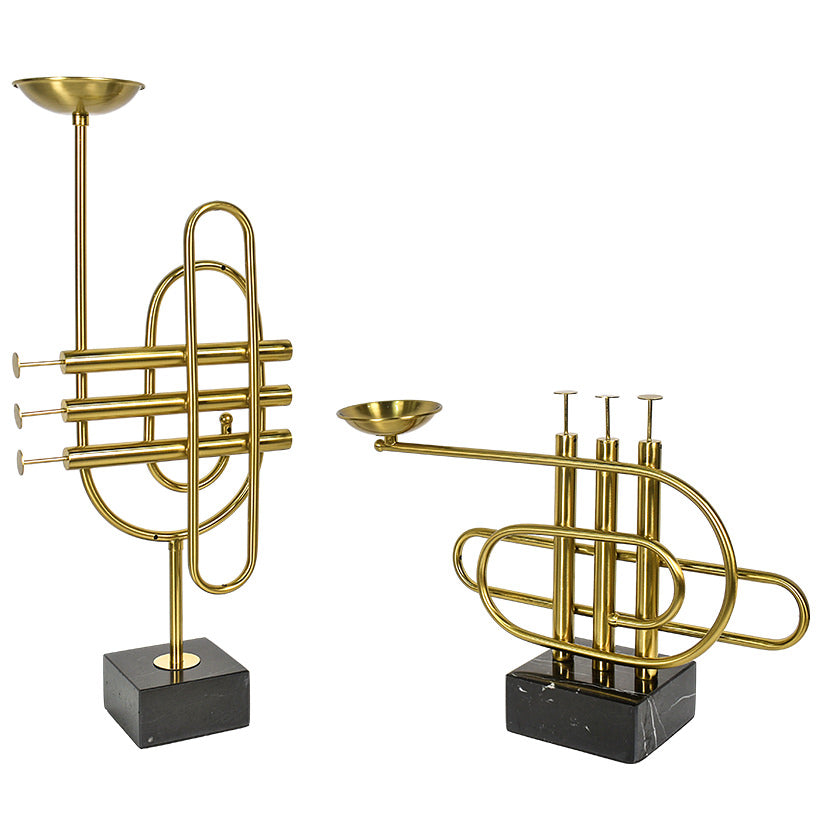 SYMPHONY CANDLE HOLDERS SET OF 2