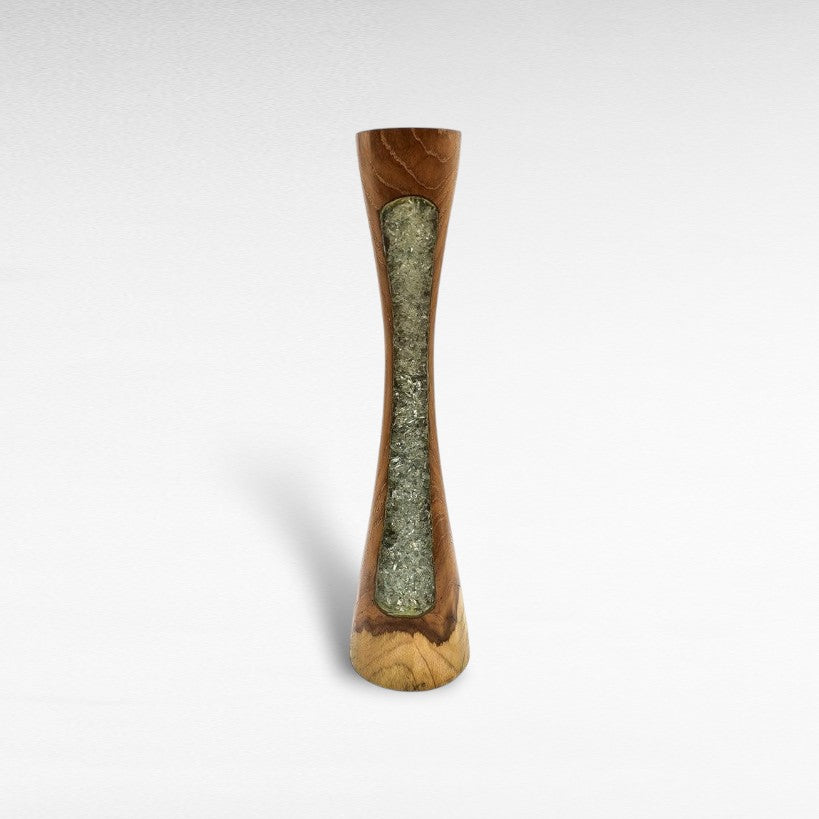 CANDLE TEAK WOOD - Chora Mykonos